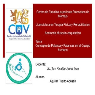 Palancas en el Cuerpo Humano