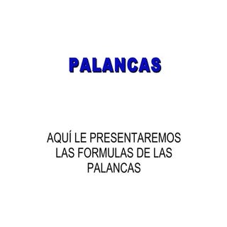 Palancas