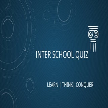 All kerala chavara Inter school preliminary quiz