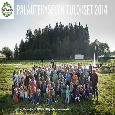 Palautekysely tulokset 2014
