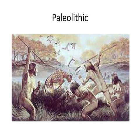 Paleolithic neolithic