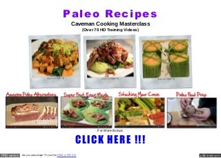 Paleo lunch recipes