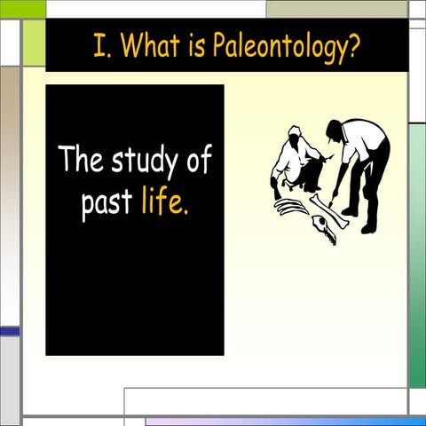 Paleontology and uniformitariansm