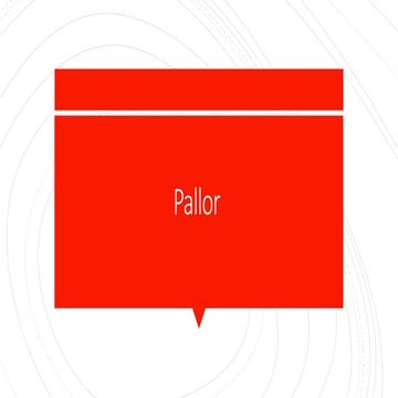 Causes and types of pallor which are clinically signufucant | PPT