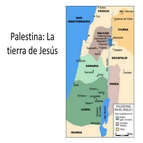 Palestina en teimpos de jesus
