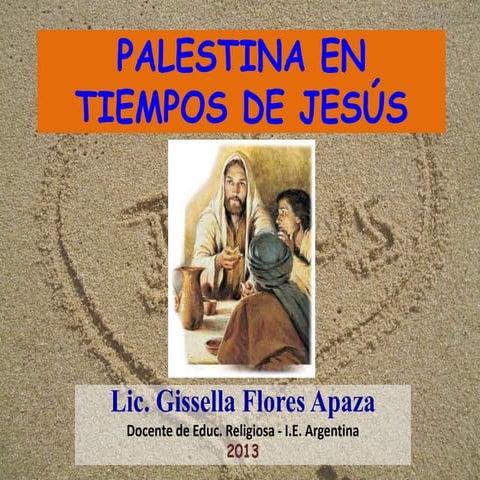 Palestina en tiempos de Jesús