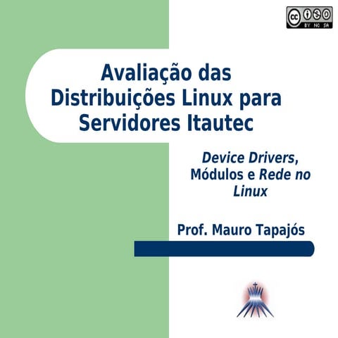 Avaliação das distribuições Linux