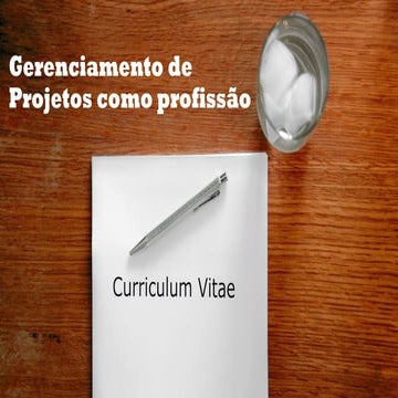 Palestra sobre a carreira do gerente de projetos