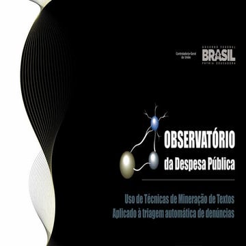 Aplicação de técnicas de mineração de textos para classificação automática de...