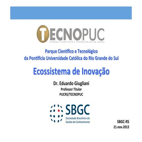 Ecossistema de Inovação