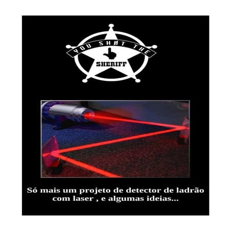 detector de ladrão com laser