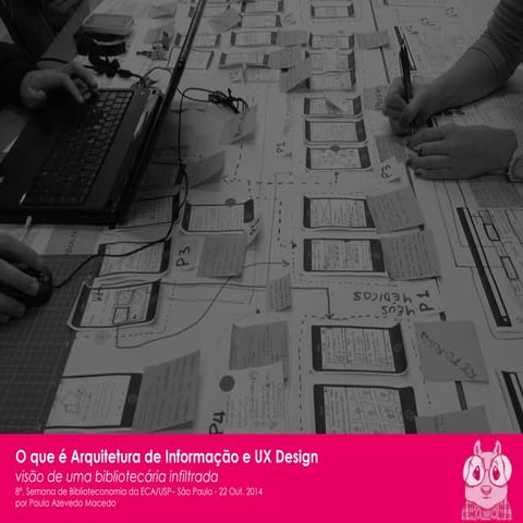O que é Arquitetura de Informação e UX Design: visão de uma bibliotecária inf...