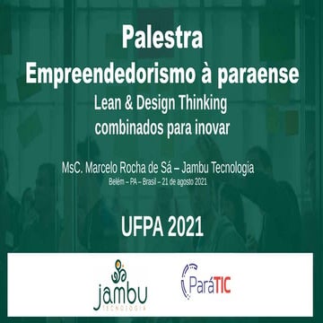 Apresentação Acelera Cimatec_Startup Brasil | PDF
