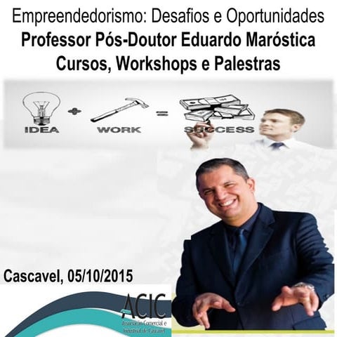 Palestra cascavel acic compre do pequeno