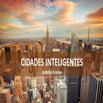 Cidades Inteligentes