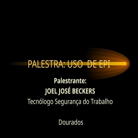 palestra_ sobre Equipamentos de Proteção Individual.ppt