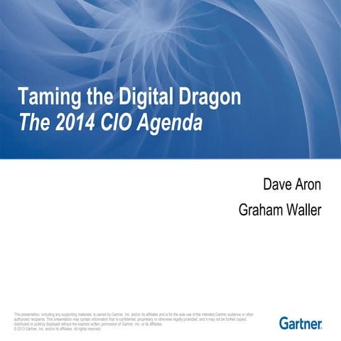 Dominando o 'Dragão Digital' | Encontro de Cios  DTI e Sucesu Minas 27/02/2014