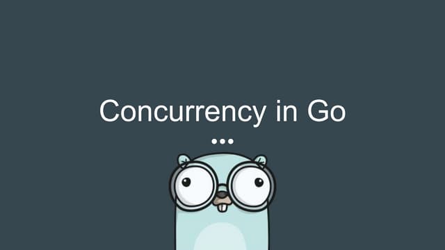 Concurrenry with Go