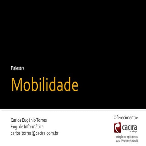 Palestra Mobilidade