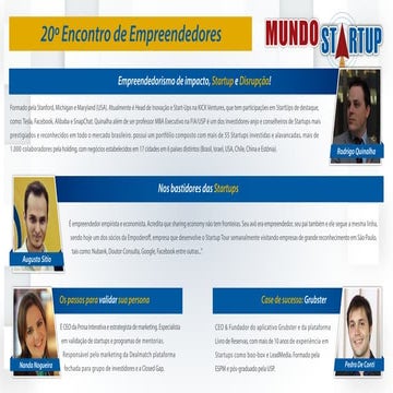 20º Encontro de Empreendedores