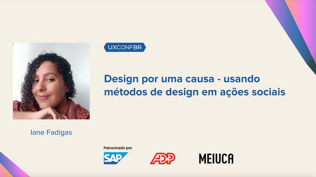 Design por uma causa - usando métodos de design em ações sociais - Iane-Fadig...