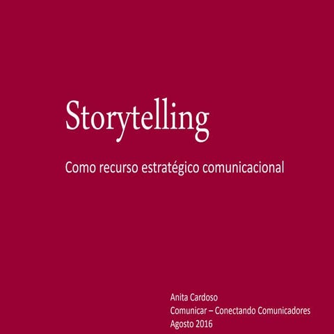 Storytelling - Anita Cardoso