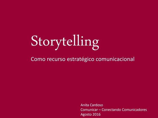 Storytelling - Anita Cardoso
