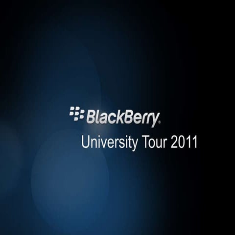 Palestra Blackberry University Tour