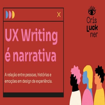 UX Writing é Narrativa