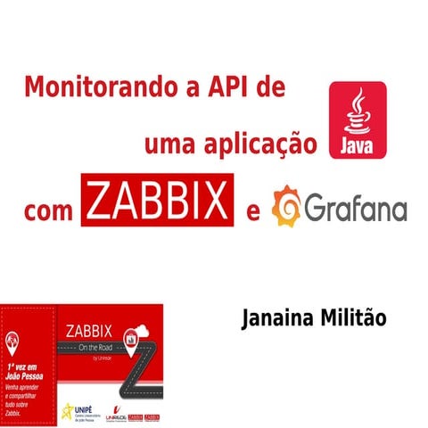 Monitorando a API de uma aplicação Java com Zabbix e Grafana