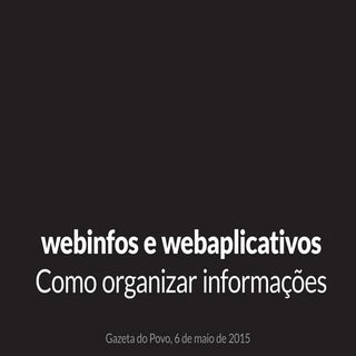 Web-infográficos e web-apps: como o...