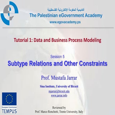 Pal gov.tutorial1.session5.subtyperelationsandotherconstraints