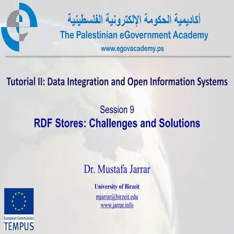 Pal gov.tutorial2.session9.lab rdf-stores