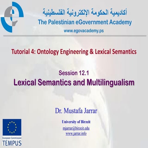 Pal gov.tutorial4.session12 1.lexicalsemanitcs
