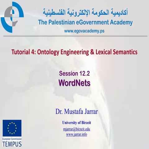 Pal gov.tutorial4.session12 2.wordnets