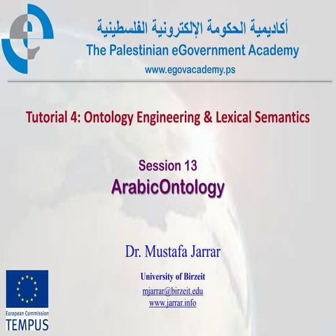 Pal gov.tutorial4.session13.arabicontology