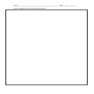 Palhaço (recorte, colagem e pintura)