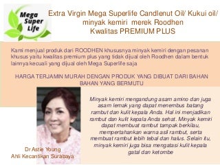 0822-3333-6640 (Tsel) Paling asli minyak kemiri akar rambut kuat surabaya
