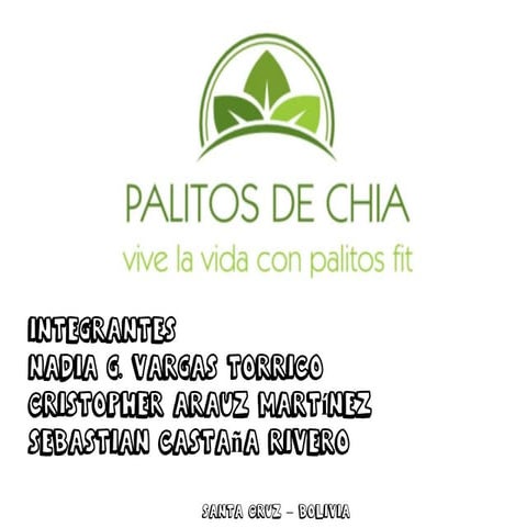 Palitos de chia expocision