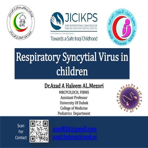 Respiratory Syncytial Virus in children
