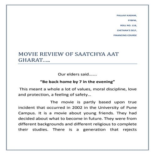 Palla vi movie review