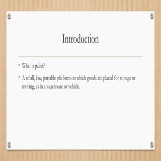 Pallet cm presentation a1