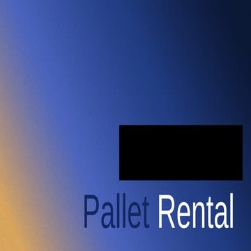 e-Collaboration on Asia Pallet Pool System | PPT