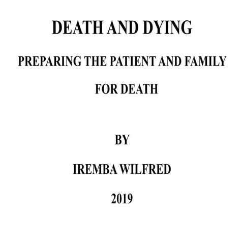 palliative  DEATH, DYING AND BEREAVEMENT (1).pptx