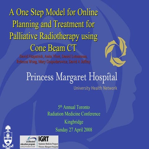 Palliative Radiotherapy Using Cone Beam Ct | PDF