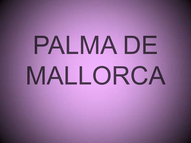 Palma de mallorca