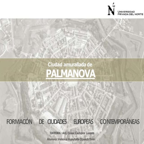 Ciudad Amurallada de Palmanova