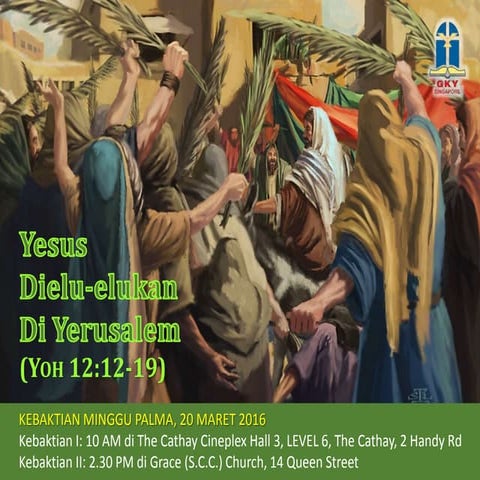 Minggu Palma (Palm Sunday)