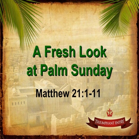 Palm sunday