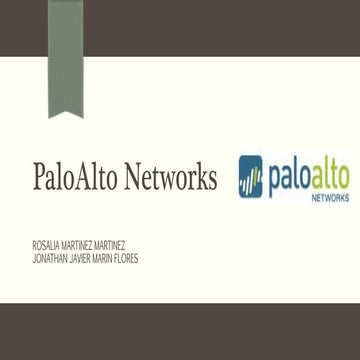 Palo alto networks